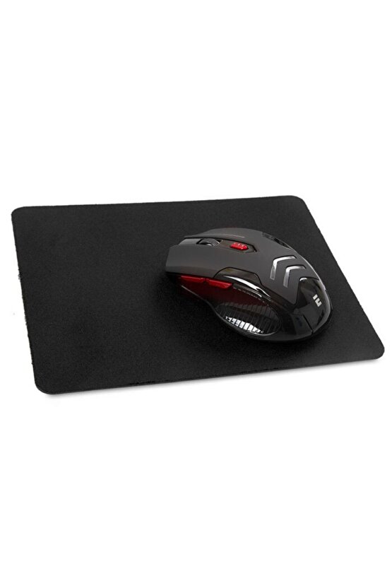 Standart Kaymaz Mause Pad 18*22cm Mouse Pad Siyah Renk