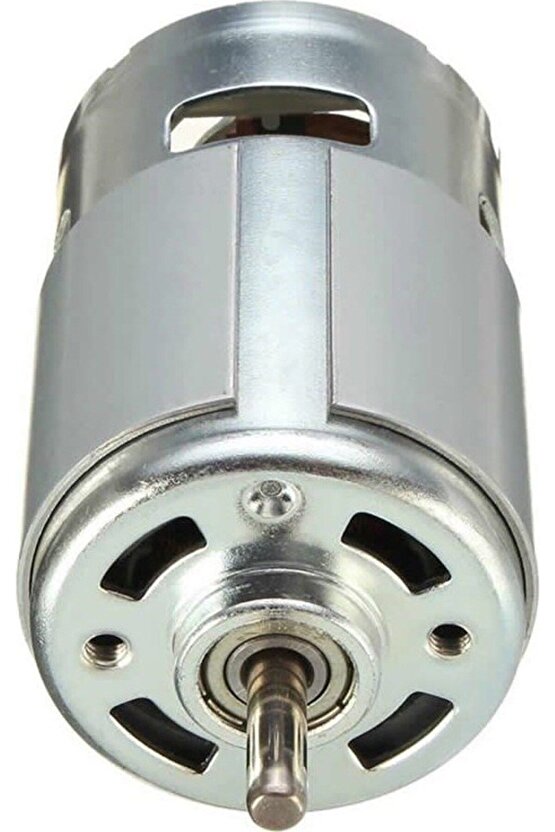 Rs775 Dc Motor 24V 15000 Rpm Rulmanlı Şarjlı Matkap Cnc Motor