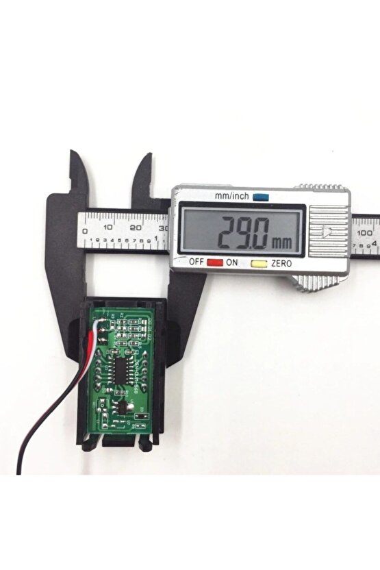 0.56 Inch Dc 0-100v Digital Voltmetre 3 Telli Panel Tip