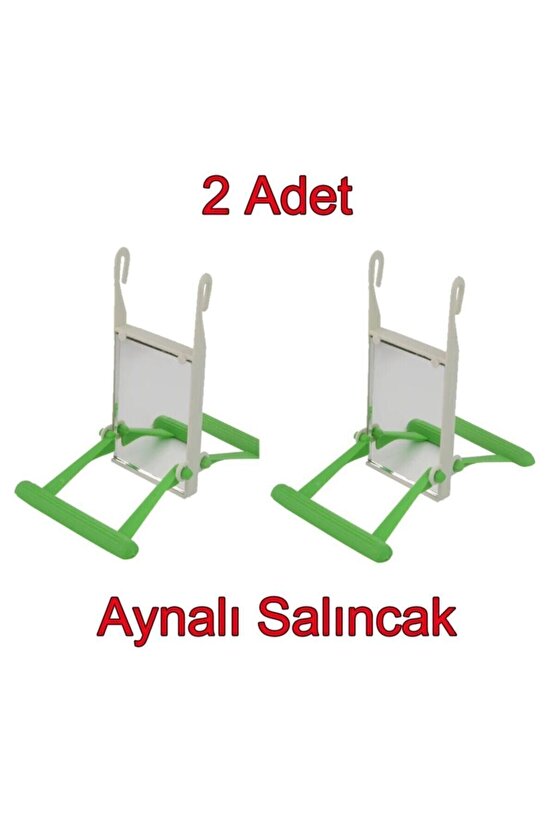 Kuş Kafesi Aynalı Salıncak Aynalı Kuş Salıncağı Tüneği- 2 Adet