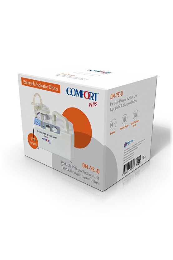 Comfort Plus DM-7ED Şarzlı Aspiratör Cihazı