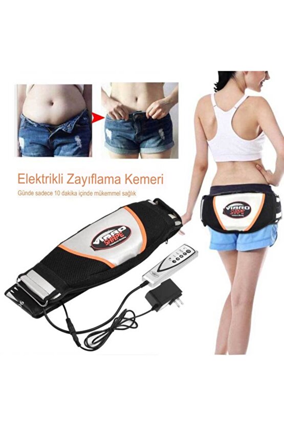 Masaj Kemeri Aleti Vibro Shape Titreşimli Çift Motorlu Isıtmalı