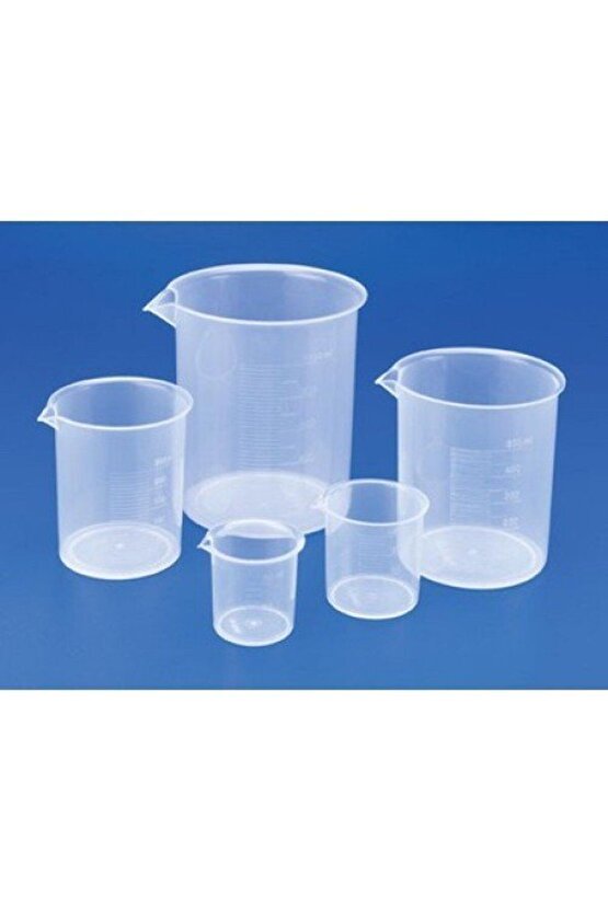 Beher Plastik 500 ml Beher Glass