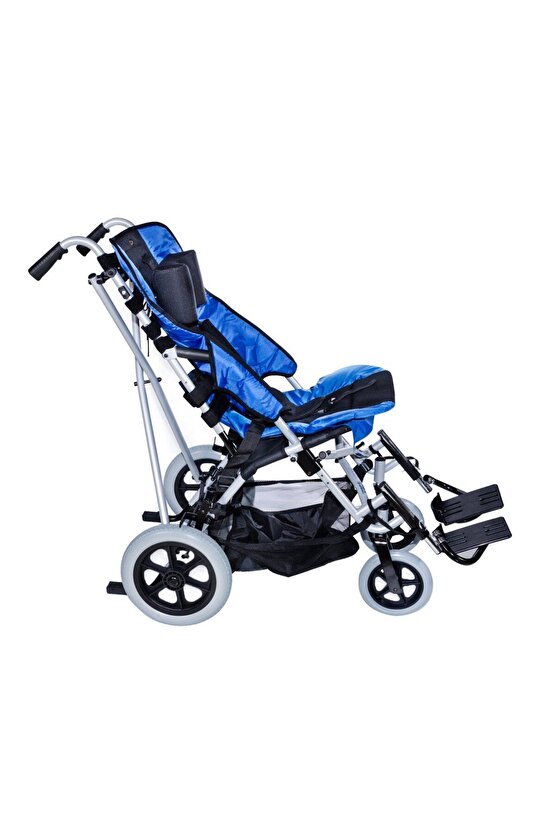 Comfort Plus DM-BOSS Mavi Engelli Pediatrik Baston Puset