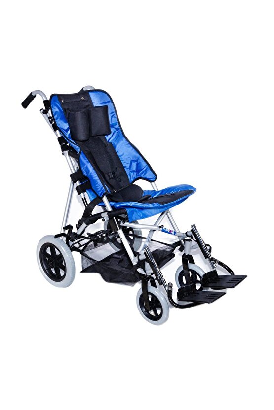 Comfort Plus DM-BOSS Mavi Engelli Pediatrik Baston Puset