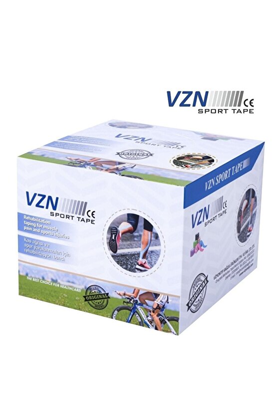 Vzn Sport Tape Sport Tape – 5m X 5cm Sporcu Ağrı Bandı 4 Renk