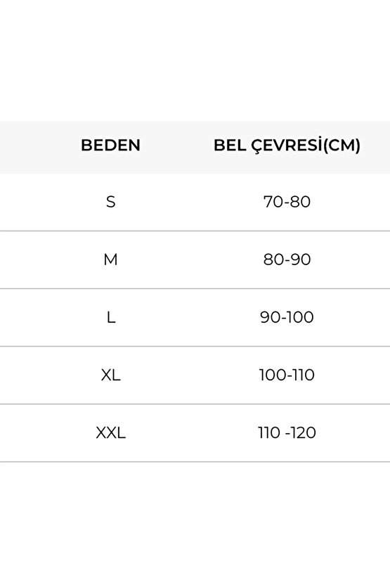 Ekstra Destekli Lumbosakral Korse