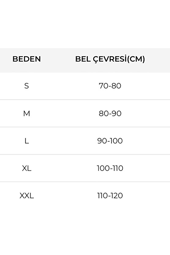 Deve Tüyü Korse ( Kireçlenmede Ve Bel Ağrılarında) Deve Tüyü Korse Xl Beden