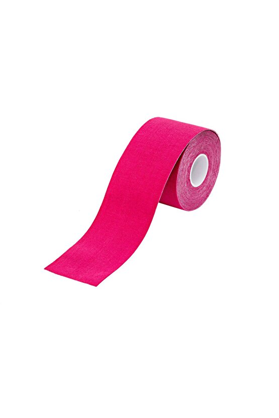 Sport Tape Pembe Renk Kinezyo Sporcu Bandı Ağrı Bandı 5 Metre X 5 Cm