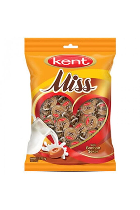 Miss Sütlü Bonbon Şeker 375gr*10