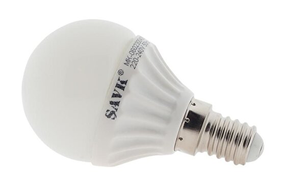 Şavk 500262 P45 4 Watt E14 Duylu Led Ampul 6500K Beyaz Işık