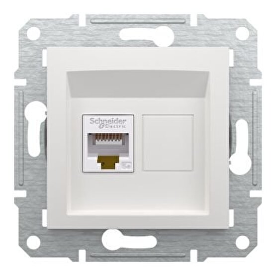 Schneider Asfora EPH4370121 1xRJ45Cat5e-UTP Çerçevesiz