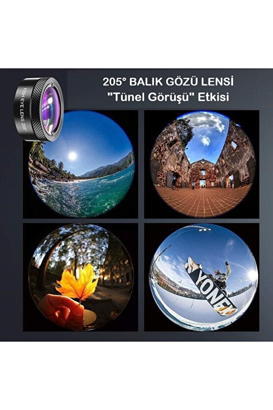 22X teleskop Zoom Lens makro geniş balıkgözü Lens HD telefon kamera Lens Mobil Fotoğrafçılık Kiti