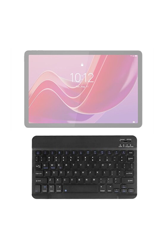 Lenovo Tab M11 Uyumlu SwiftKey-BM 510 Siyah Kablosuz Bluetooth Tablet Klavyesi