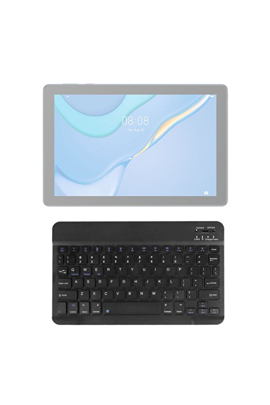 Huawei MatePad T10 Uyumlu SwiftKey-BM 510 Siyah Kablosuz Bluetooth Tablet Klavyesi