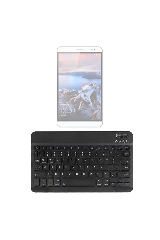 Huawei MediaPad X2 Uyumlu SwiftKey-BM 510 Siyah Kablosuz Bluetooth Tablet Klavyesi