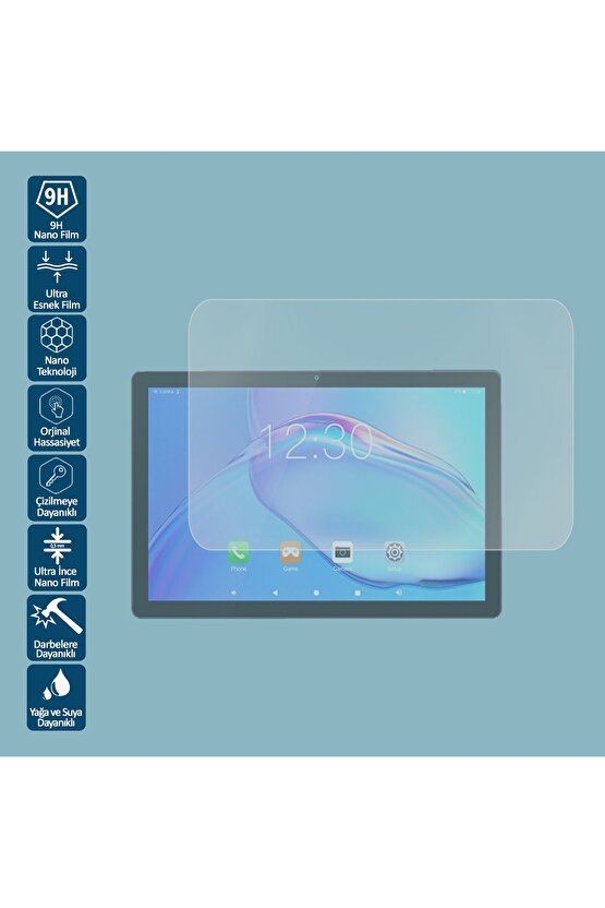 Welio M108 10.1 İnç Tablet Ekran Koruyucu Nano Film