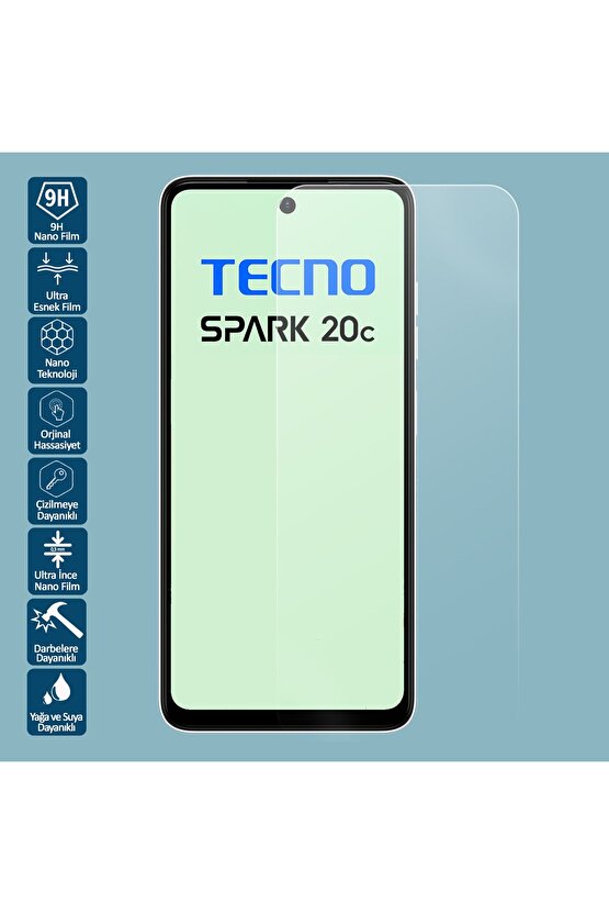 Tecno Spark 20C Nano Ekran Koruyucu Film