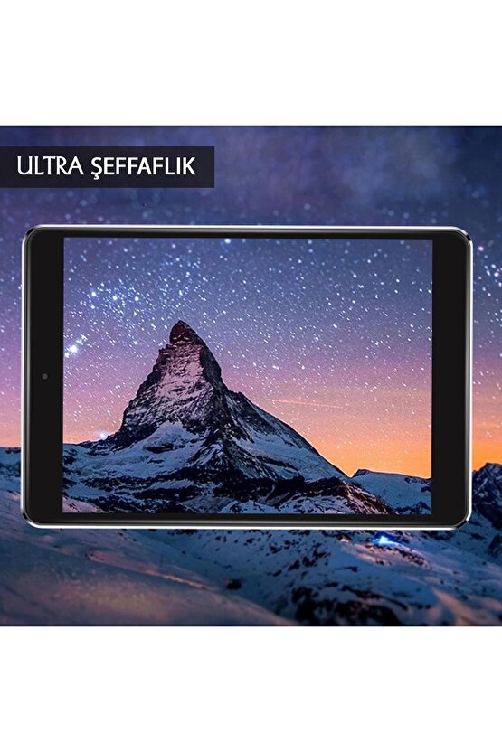 Piranha Trend 4 Tab 7.0 7.0 inç Uyumlu Ultra Hd 9h Nano Glass Ekran Koruyucu ve Temizlik Seti