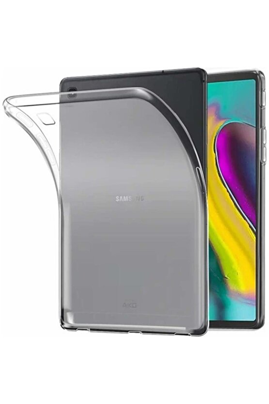 Samsung Galaxy Tab S5e 10,5 T720 T725 Uyumlu  Silikon Buzlu Şeffaf Kılıf