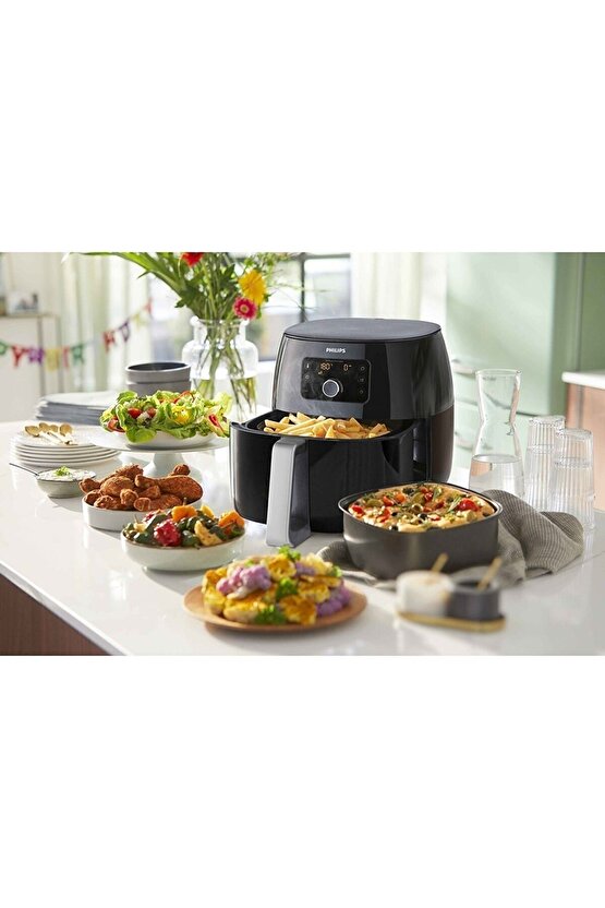 Hd9650 Airfryer + Hd9952 Pişirme Seti + Hd9951 Izgara Seti 3ü 1 Arada Set