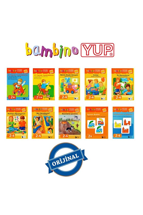 Bambinoyup 2 Yaş Zeka Geliştirme Ve Dikkat Yoğunlaştırma Seti
