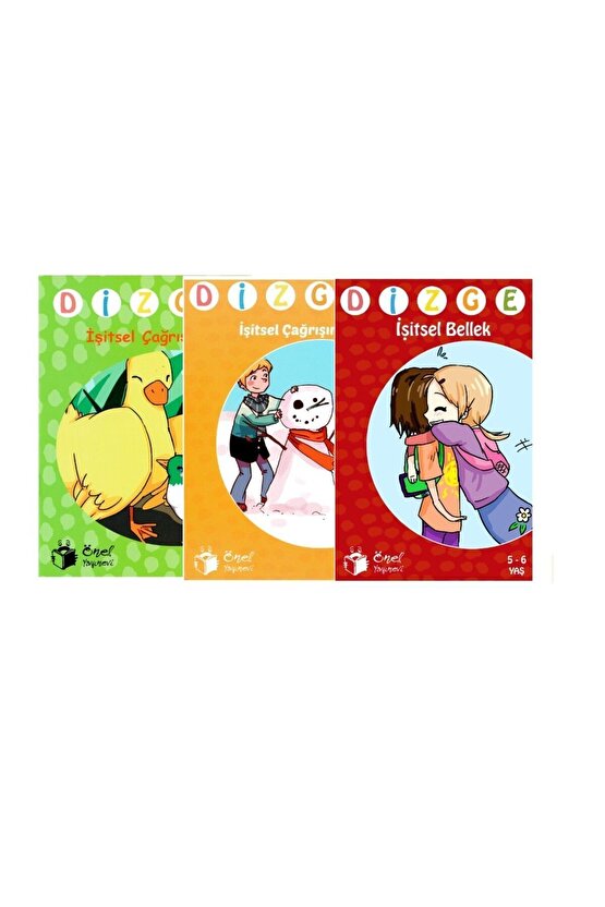 Dizge 7-8 Yaş Işitsel Zeka Geliştirme Seti Kitapları ( Sadece Kitaplar)