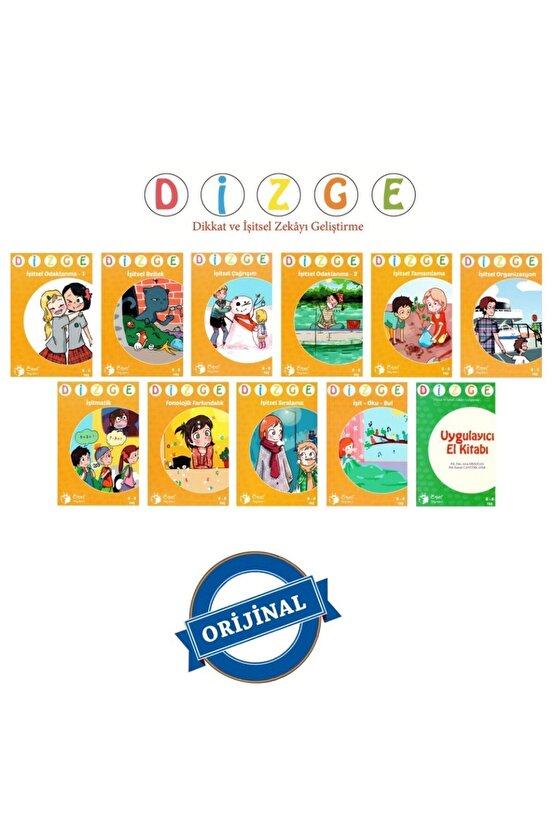 Yup Dizge 7-8 Yaş Eğitim Seti (11 KİTAPÇIK KONTROL ARACI)