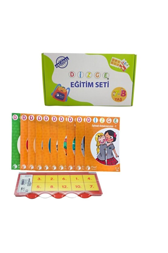 Yup Dizge 7-8 Yaş Eğitim Seti (11 KİTAPÇIK KONTROL ARACI)
