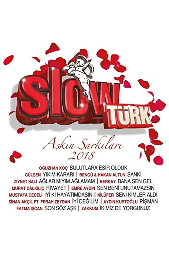 SlowTürk ( Aşkın Şarkıları 2018 ) CD