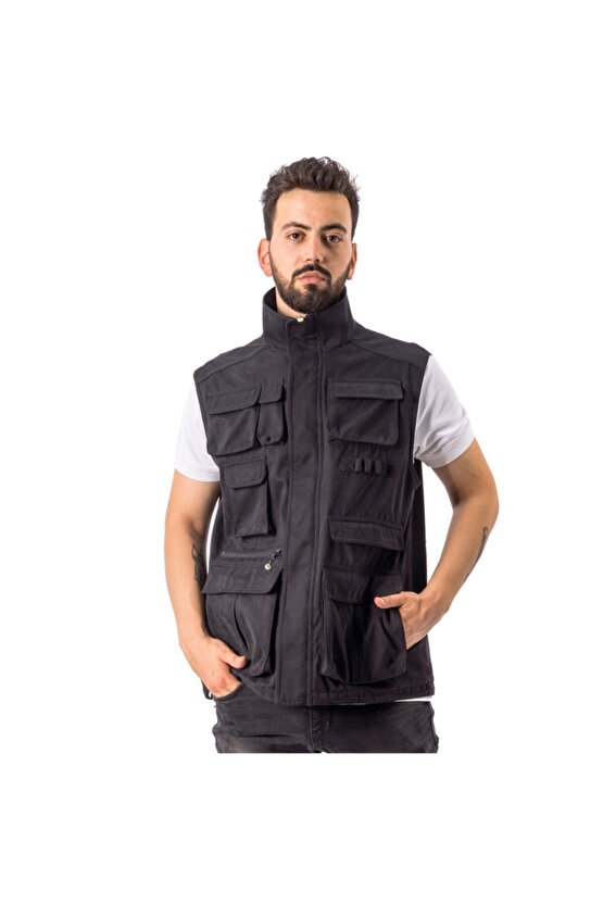 Vest Erkek Balıkçı Yelek