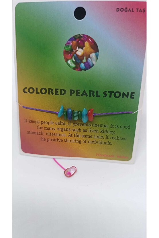 COLORED PEARL STONE