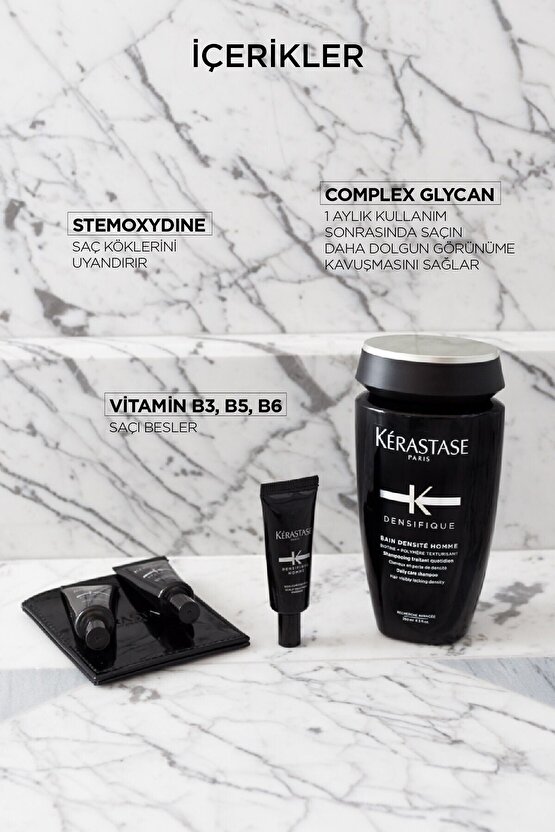 Densifique Bain Densifique Homme Erkekler Için Yoğunluk Kazandıran Şampuan 250ml 250ml