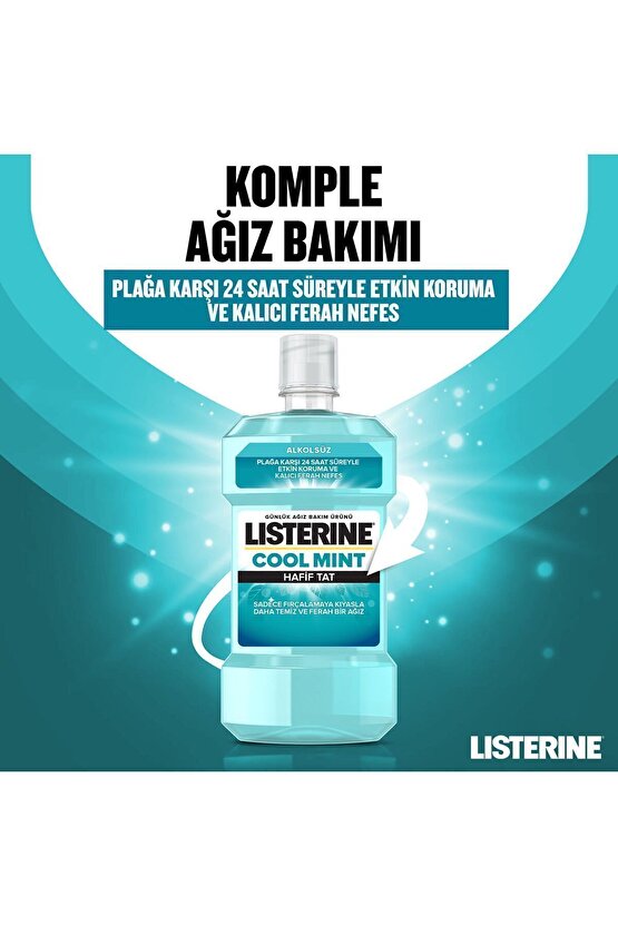 Cool Mint Hafif Tat Alkolsüz Ağız Bakım Suyu 500 ml