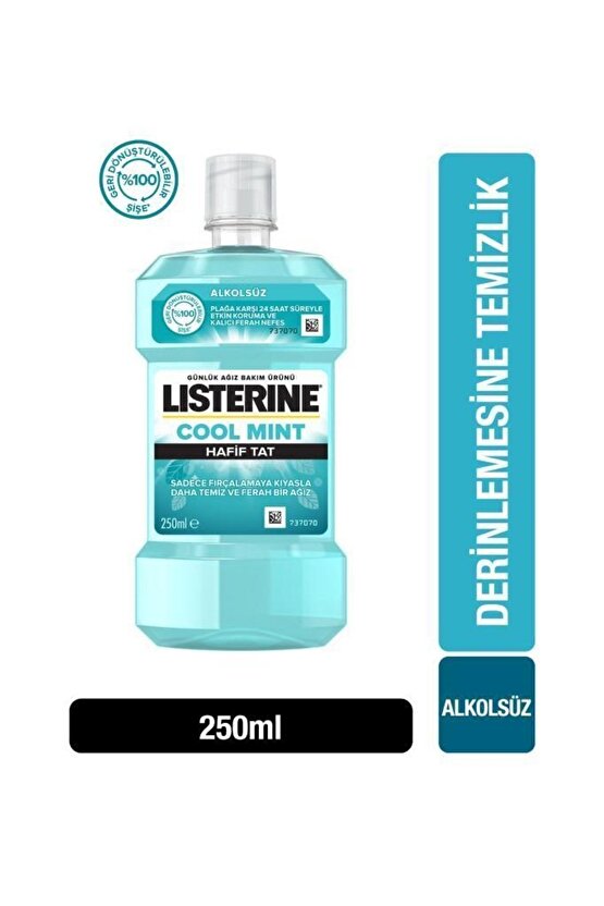 Cool Mint Hafif Tat Alkolsüz Ağız Bakım Suyu 250ml