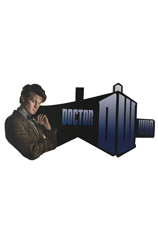 Dr.who Dekoratif Sarkaçlı Duvar Saati