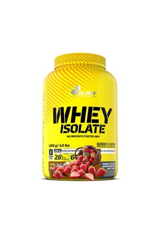 Whey Protein Isolate Çilek 1800g