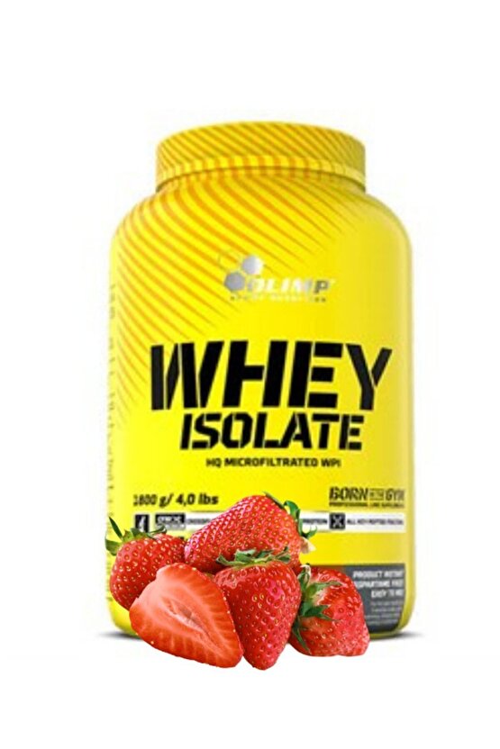 Whey Protein Isolate Çilek 1800g