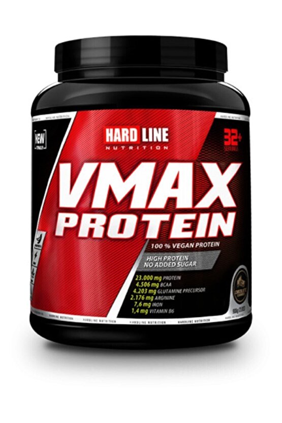 Vmax Çikolatalı Protein Tozu 908 gr Vegan Bezelye Protein