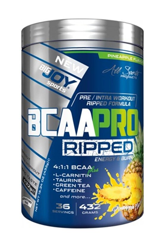 Bcaa Pro 4:1:1 Ripped 432 gr - Ananas Aroma -