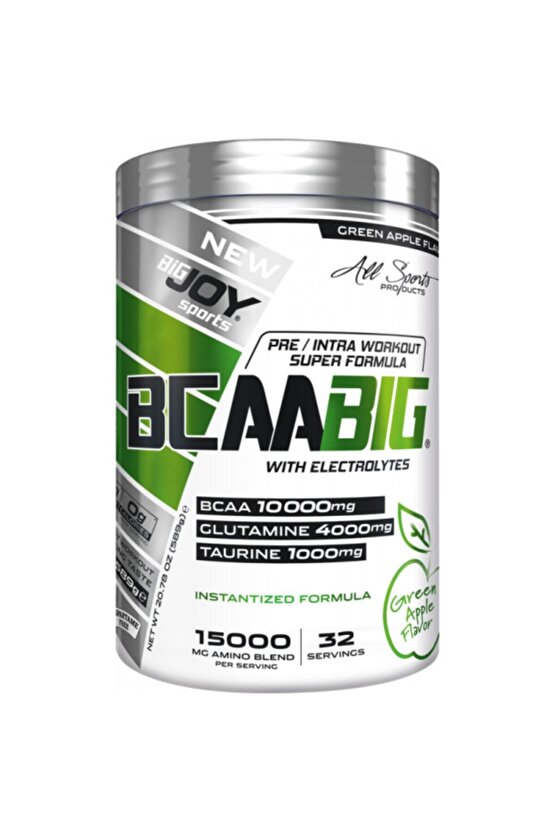 Bigjoy Bcaabig Yeşil Elma Aromalı Amino Asit 589 gr