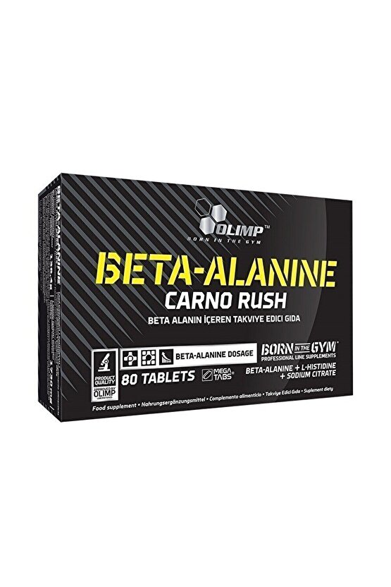 Beta Alanine Carno Rush 80 Tablet