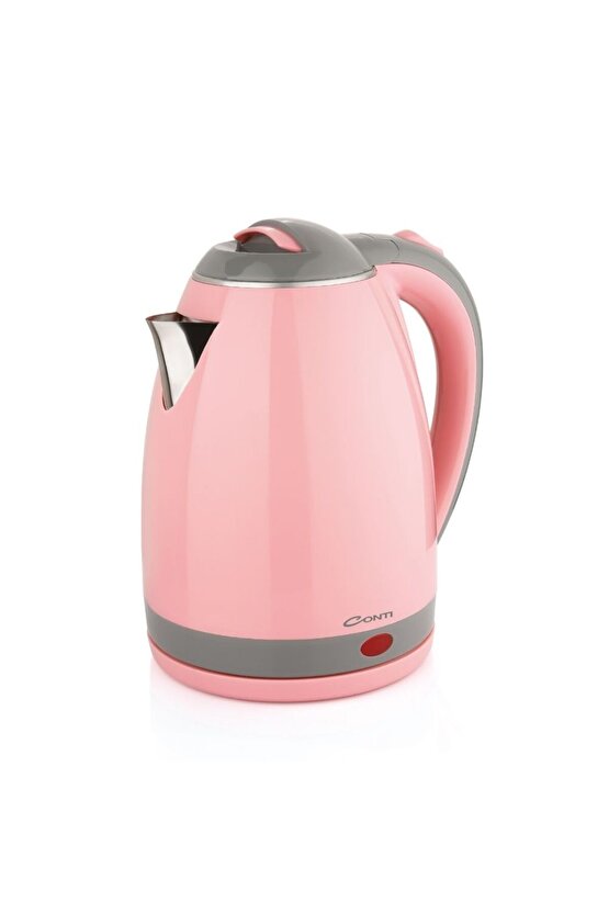 Conti Ck-230 Plenty Double Su Isıtıcı Kettle Pembe