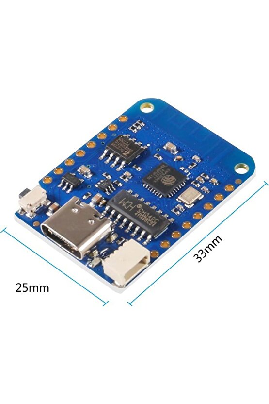 WEMOS D1 Mini V4.0.0 ESP8266 Geliştirme Kartı - USB Type-C