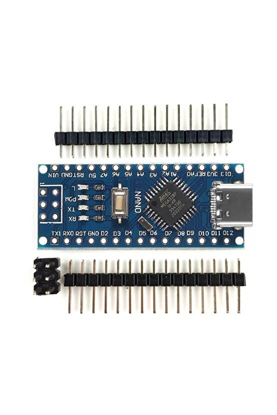 Arduino Nano 3.0 Type C Ch340 - Kompakt Geliştirme Kartı