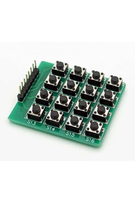 Arduino Keypad 4x4 Matrix 16 Buton Switch Tuş Takımı