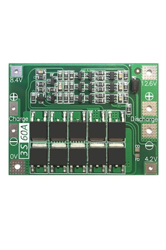 3S 60A Lipo Uyumlu Pil Balans Şarj Devresi