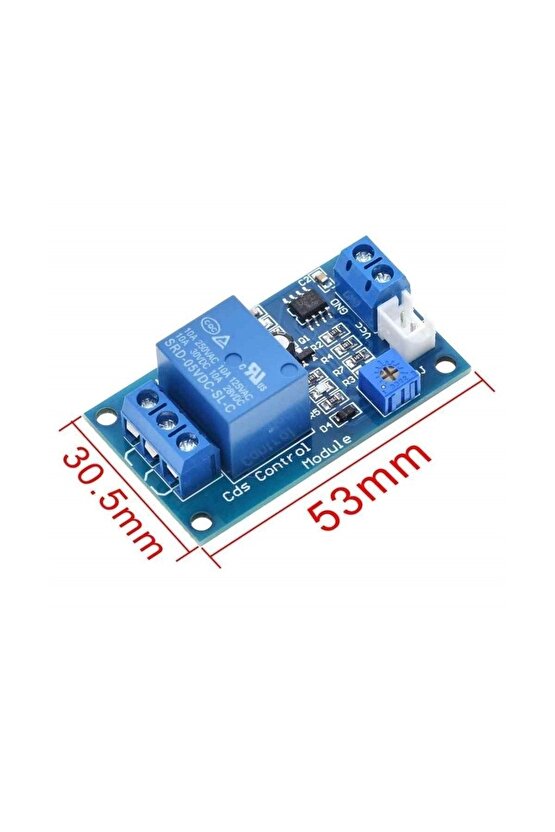 Xh-m131 Ldr Işık Kontollü Tek Kanal Röle 24v Gündüz Gece Algılayıcı Röle