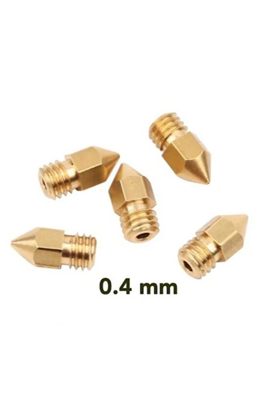 3d Yazıcı Extruder Nozzle 0.4 Mm Creality Ender 3 Pro Uyumlu 1,75mm Filament