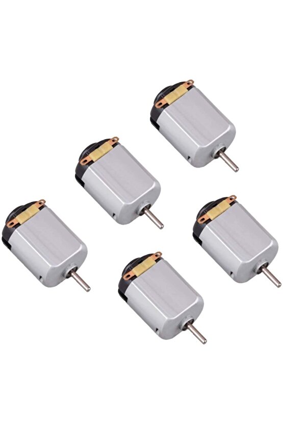 5 Adet Dc Motor, Deney Motoru, 3v, 6v Motor Yüksek Devir Dinamo Motor